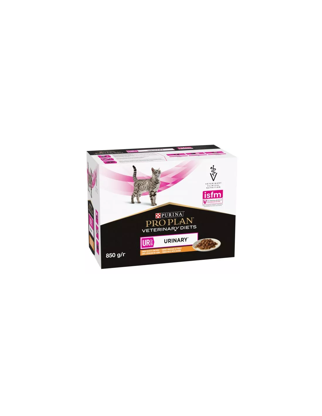 Pro Plan UR Urinary Pollo 10x85g Cibo Umido per Gatti Pro Plan UR Urinary Pollo 10x85g Cibo Umido per Gatti